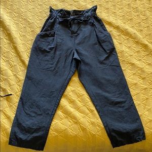 Zara Paperbag Waist Pants